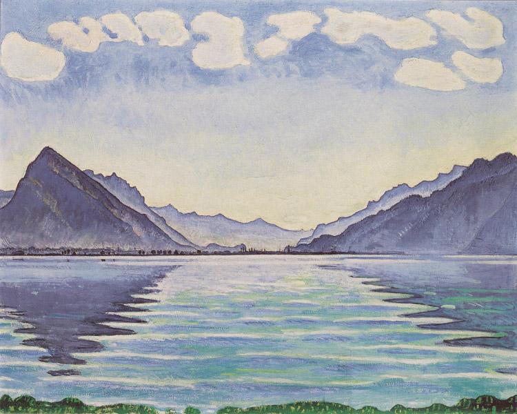Ferdinand Hodler Lake Thun (nn03) oil painting picture